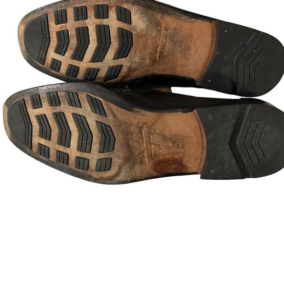 Salvatore Ferragamo  Men’s Brown Leather Dress Loafers
Size: 9 EUC main image 4